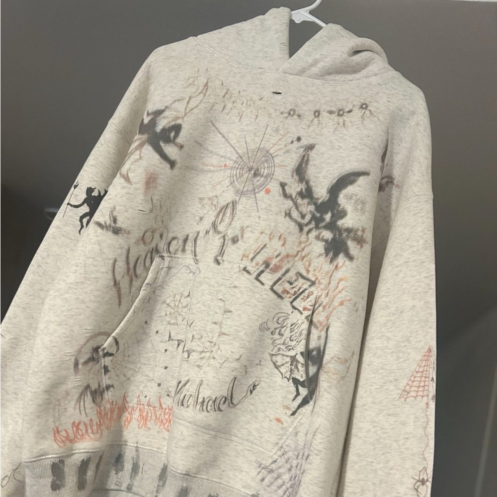 Saints hoodie size Large